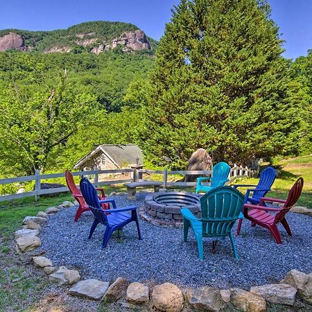 Unique Chimney Rock Cottage With Breathtaking Views Lake Lure Eksteriør billede