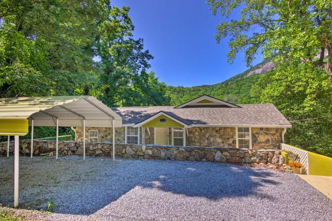 Unique Chimney Rock Cottage With Breathtaking Views Lake Lure Eksteriør billede